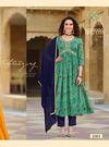Navya Vol 1 By Passion Tree Printed Alia Cut Kurti With Bottom Dupatta Wholesale Shop In Surat